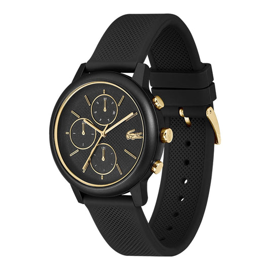Montre LACOSTE Homme 12. 12 Move en Silicone Noir 2011469