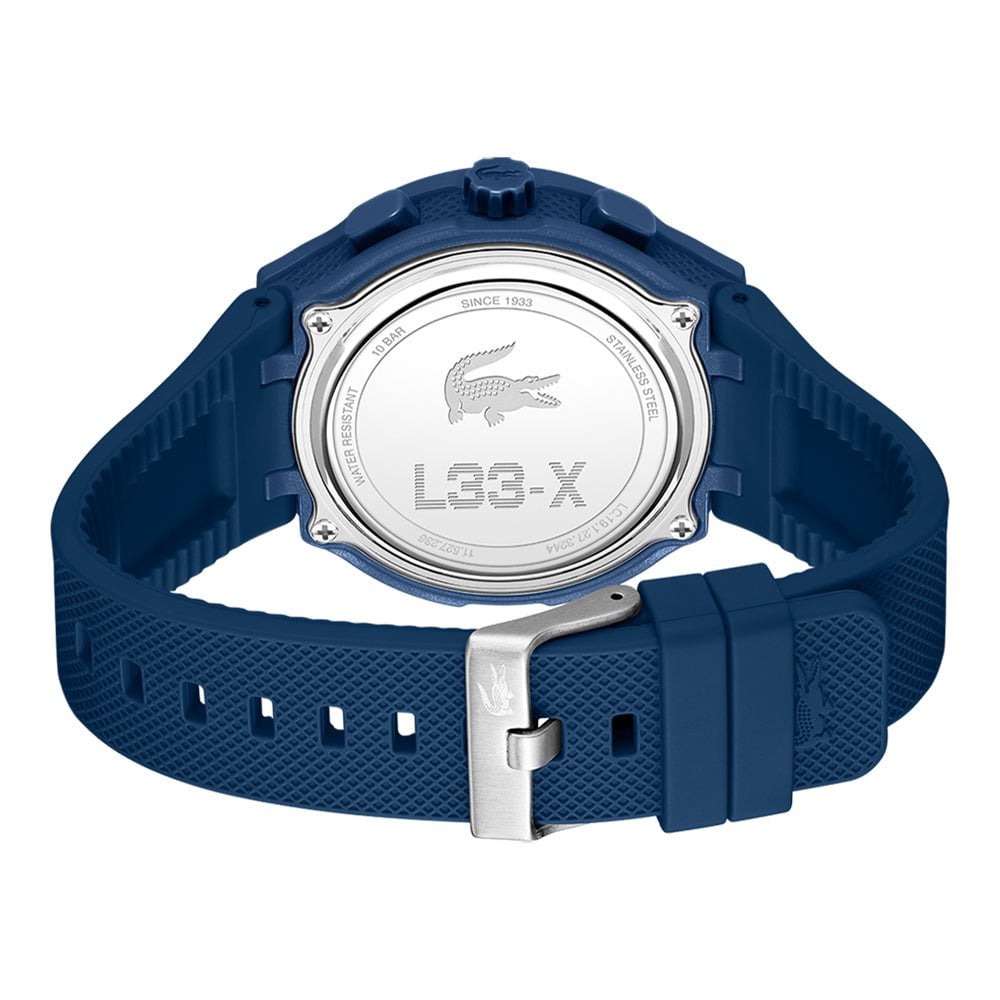 Montre LACOSTE Homme L33-X en silicone Bleu 2011370