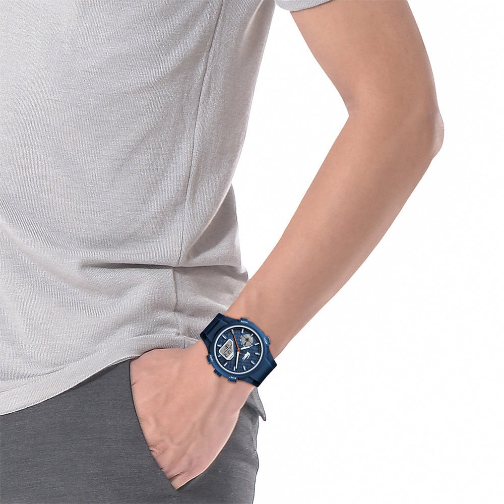Montre LACOSTE Homme L33-X en silicone Bleu 2011370