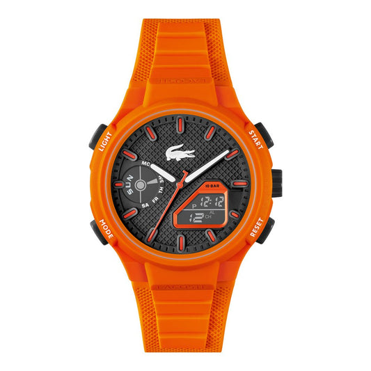 Montre LACOSTE Homme L33-X en silicone Orange 2011369