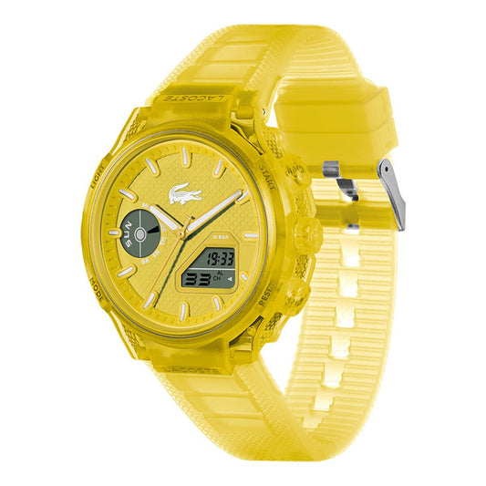 Montre LACOSTE Homme LC33 en Silicone Jaune 2011430