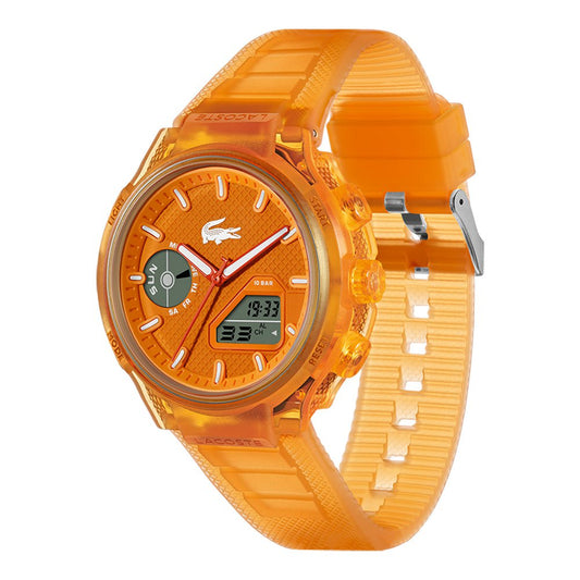 Montre LACOSTE Homme LC33 en Silicone Orange 2011431