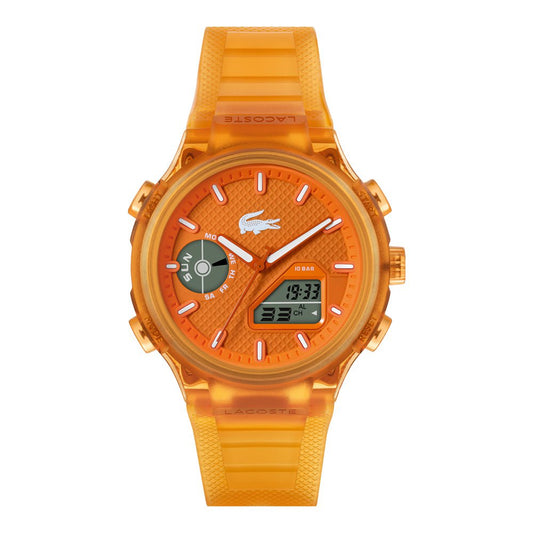 Montre LACOSTE Homme LC33 en Silicone Orange 2011431
