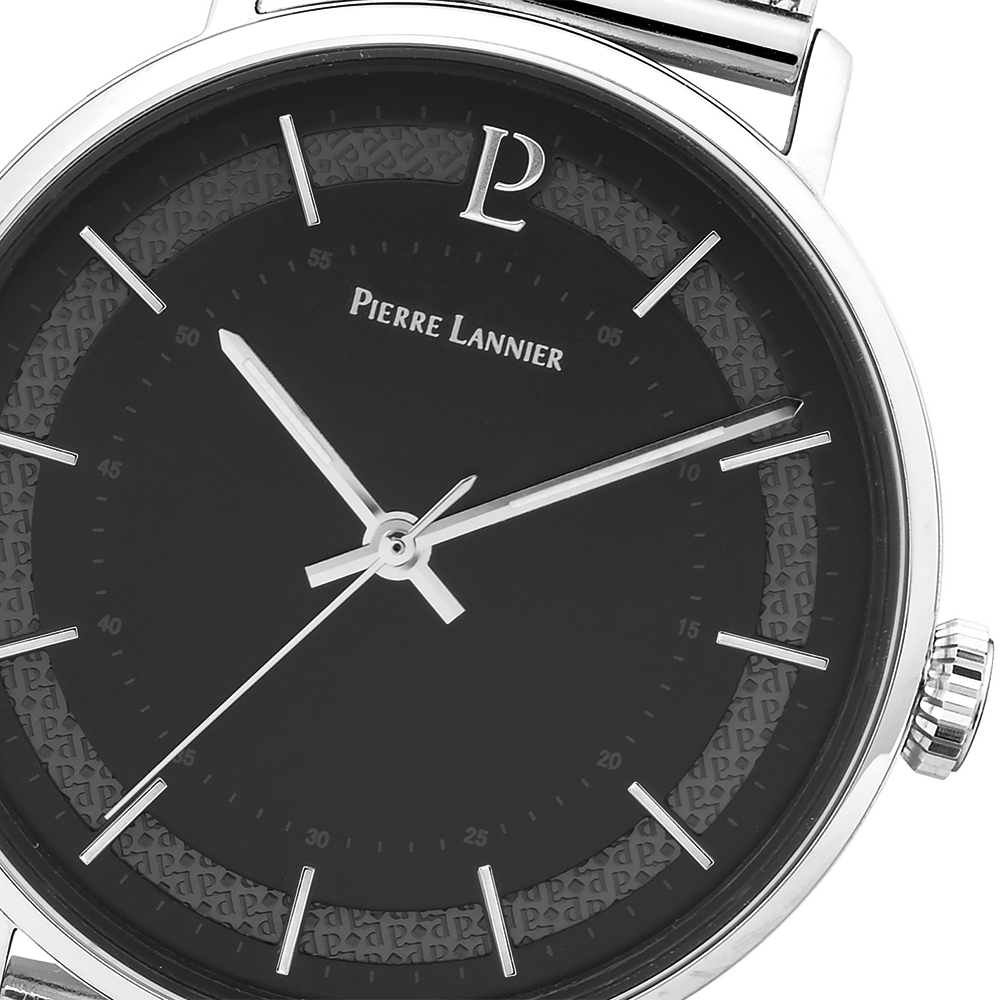 Montre PIERRE LANNIER Homme Gaius en Acier Milanais 204H131