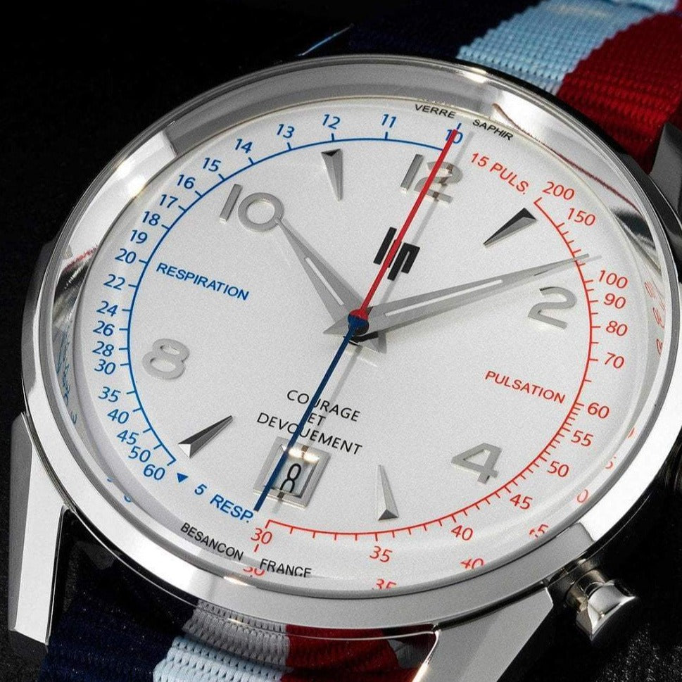 Montre LIP Homme Courage Coffret Bracelets Interchangeables 670011