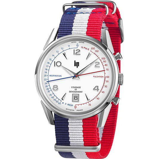 Montre LIP Homme Courage Coffret Bracelets Interchangeables 670011