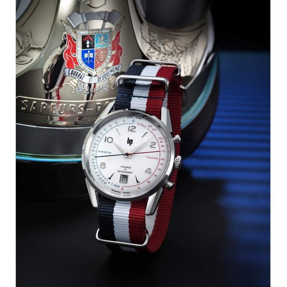 Montre LIP Homme Courage Coffret Bracelets Interchangeables 670011