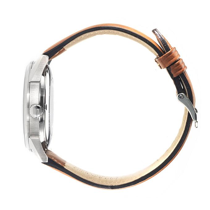 Montre LIP Homme Himalaya Sablier Automatique en Cuir Marron 671575