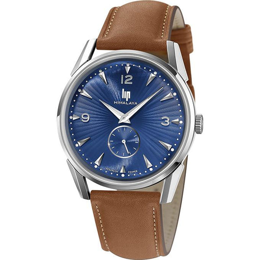 Montre LIP Homme Himalaya en Cuir Marron 671543