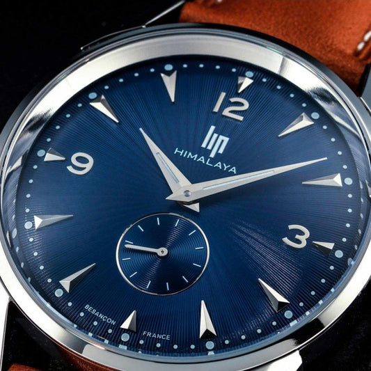 Montre LIP Homme Himalaya en Cuir Marron 671543