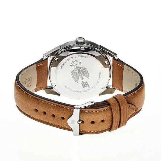 Montre LIP Homme Himalaya en Cuir Marron 671548
