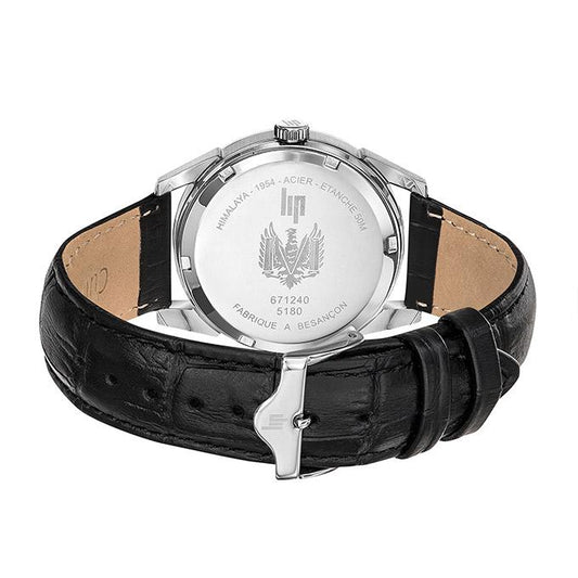 Montre LIP Homme Himalaya en Cuir Noir 671240