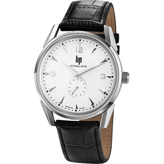Montre LIP Homme Himalaya en Cuir Noir 671240