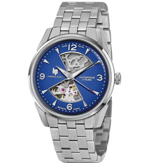Montre LIP Homme Himalaya Sablier Automatique en Acier 671712