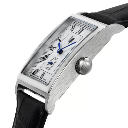 Montre LIP Homme Churchill en Cuir Noir 671927