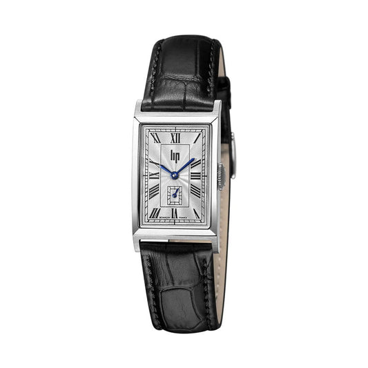 Montre LIP Homme Churchill en Cuir Noir 671929