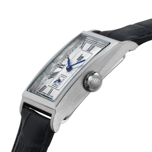 Montre LIP Homme Churchill en Cuir Noir 671929