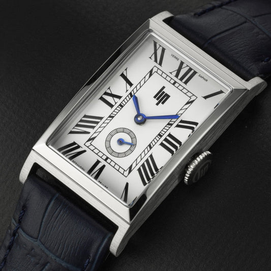 Montre LIP Homme Churchill T18 en Cuir Noir 671937