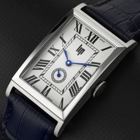 Montre LIP Homme Churchill en Cuir Noir 671938