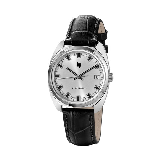 Montre LIP Homme Général de Gaulle en Cuir Noir 671877