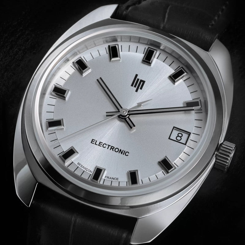Montre LIP Homme Général de Gaulle en Cuir Noir 671877