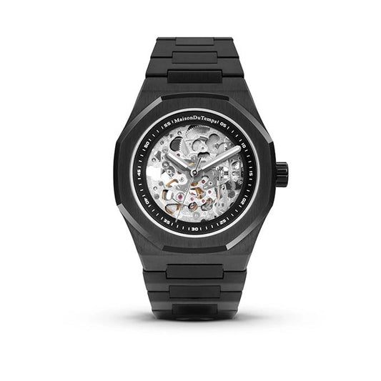 Montre MAISON DU TEMPS Homme MTBeta Skeleton Black Automatique 120-A