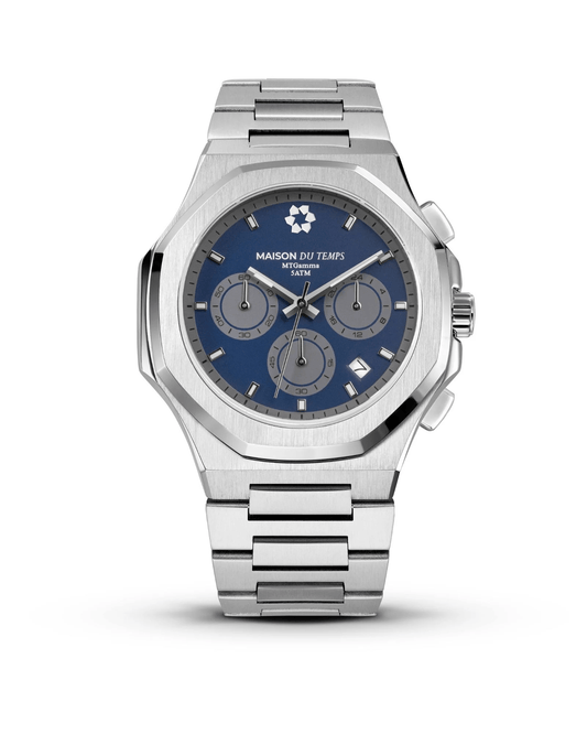 Montre MAISON DU TEMPS Homme MTGamma Chronographe en Acier 411-A