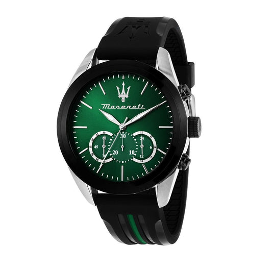 Montre MASERATI Homme Traguardo en Silicone Noir R8871612043