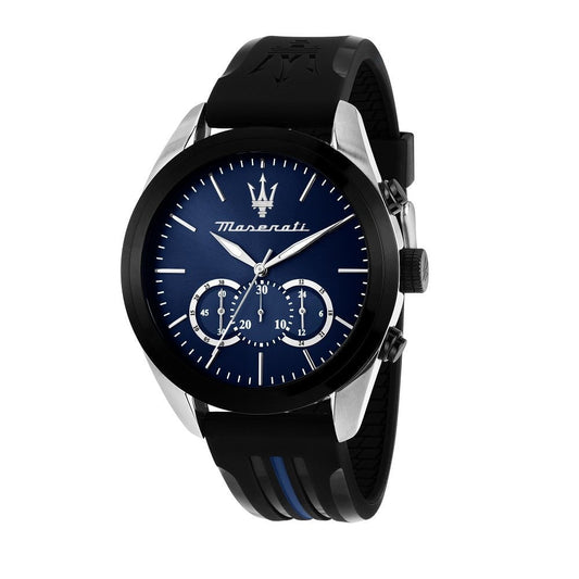 Montre MASERATI Homme Traguardo en Silicone Noir R8871612044