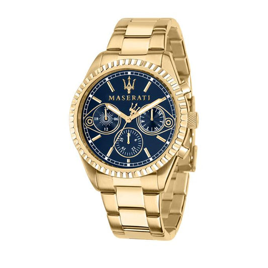 Montre MASERATI Homme Competizione en Acier Doré R8853100026