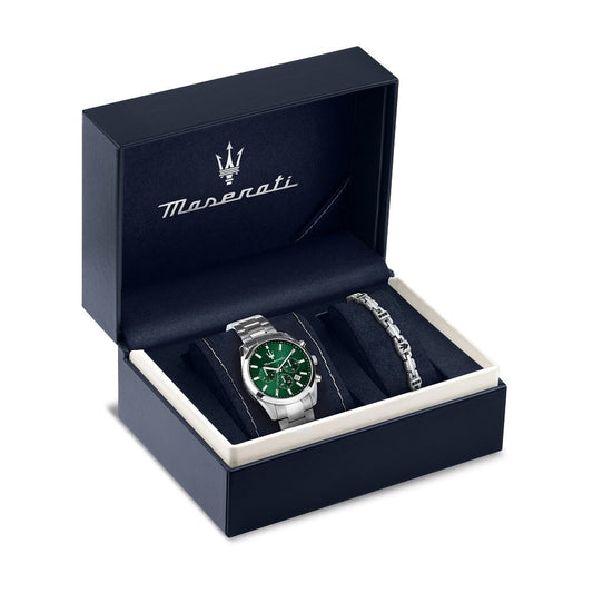 Montre MASERATI Homme Attrazione Coffret Montre et Bijoux R8853151017