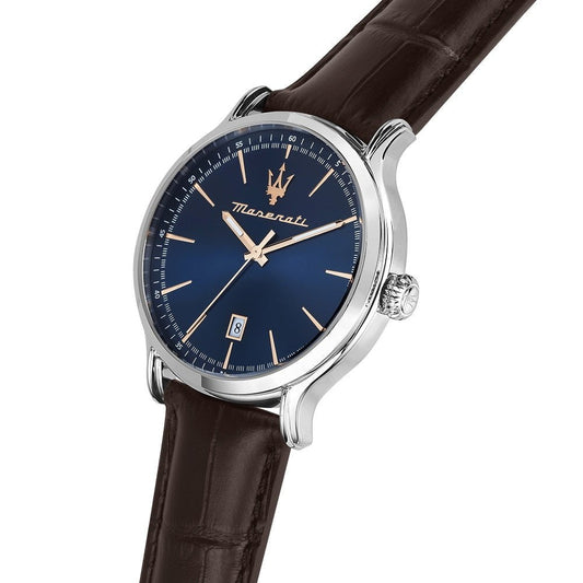 Montre MASERATI Homme Epoca en Cuir Marron R8851118016