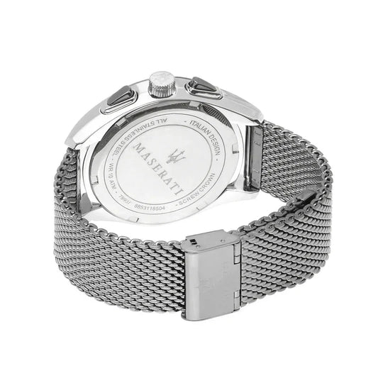 Montre MASERATI Homme Traguardo Chronographe en Acier Milanais R8873612005