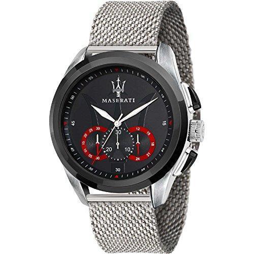 Montre MASERATI Homme Traguardo Chronographe en Acier Milanais R8873612005