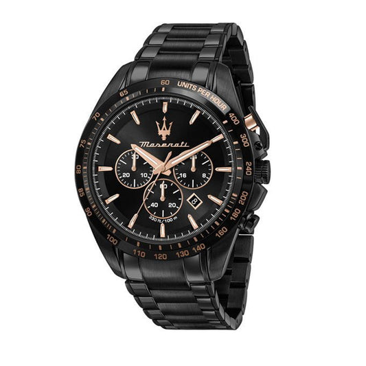 Montre MASERATI Homme TRAGUARDO en Acier Noir R8873612048