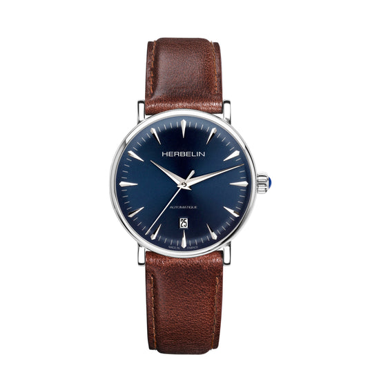 Montre HERBELIN Homme Inspiration Automatic en Cuir 1647AP15BR