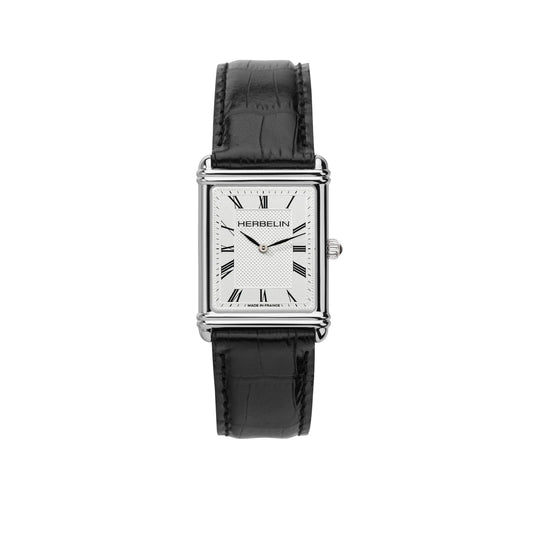 Montre HERBELIN Homme Art Déco en Cuir 17468AP08