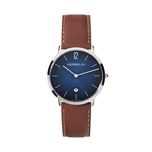 Montre HERBELIN Homme City en Cuir 19515AP15GD
