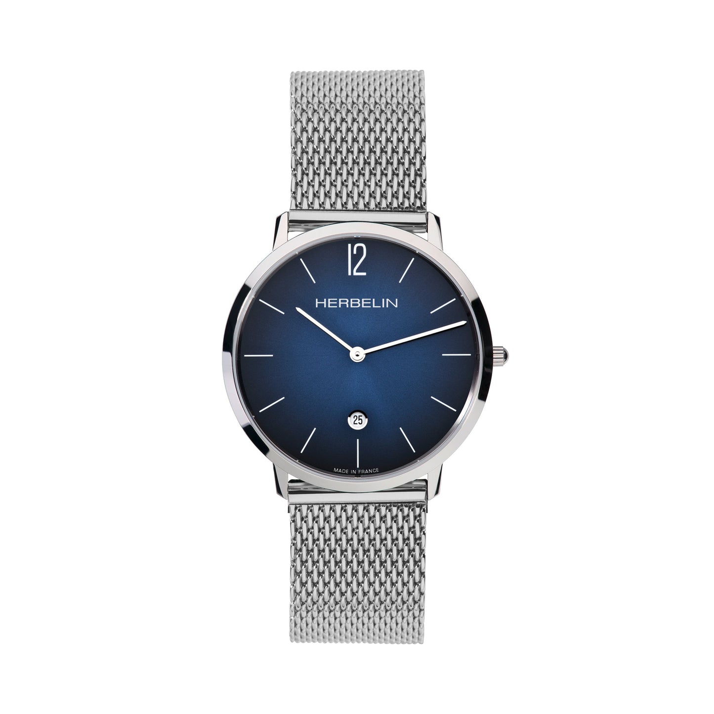 Montre HERBELIN Homme City en Acier Milanais 19515AP15B
