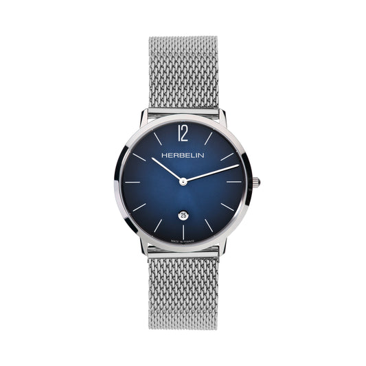 Montre HERBELIN Homme City en Acier Milanais 19515AP15B