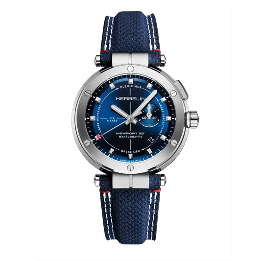 Montre HERBELIN Homme Newport 35th Anniversary Mareographe 24688A15