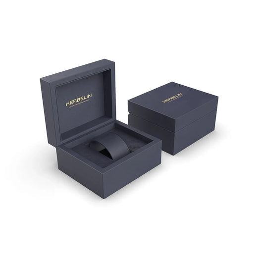 Montre HERBELIN Homme Newport Bleu en Cuir 12288A15BL