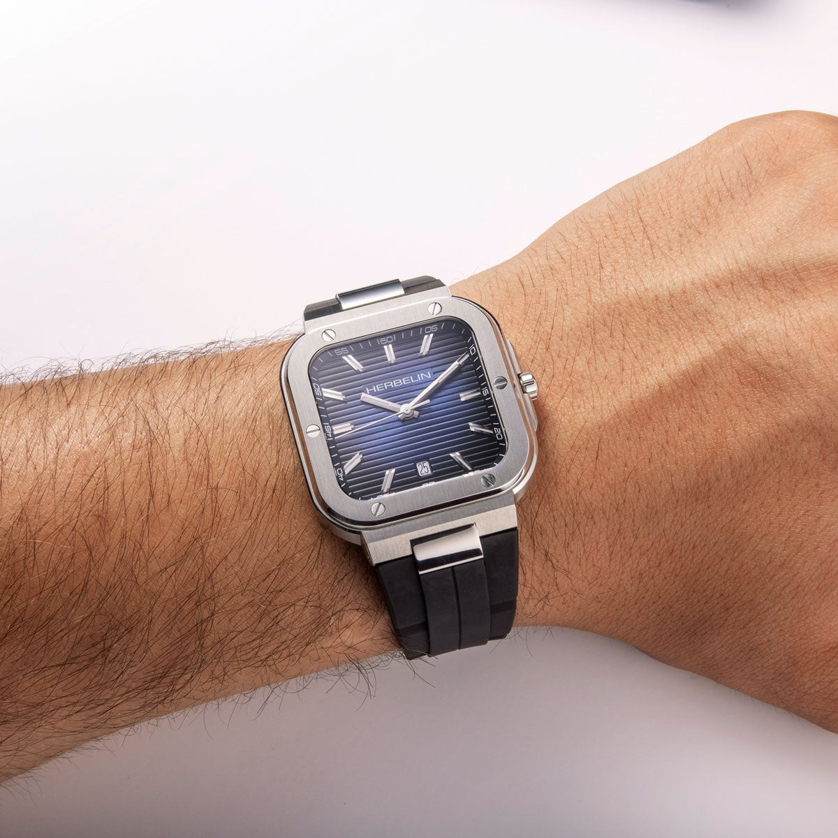 Montre HERBELIN Homme Cap Camarat en silicone 12246A15CA