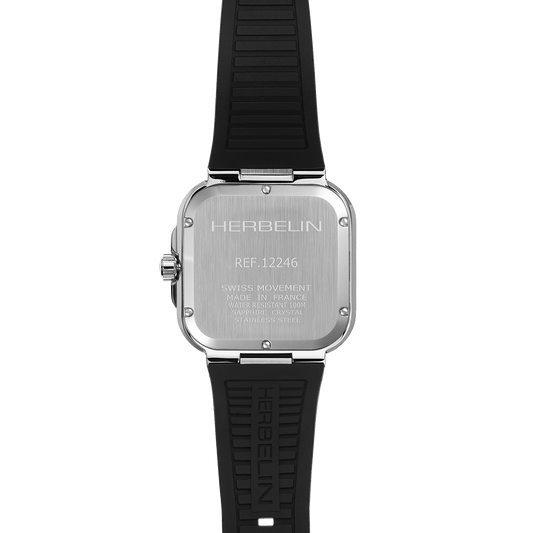 Montre HERBELIN Homme Cap Camarat en silicone 12246A15CA