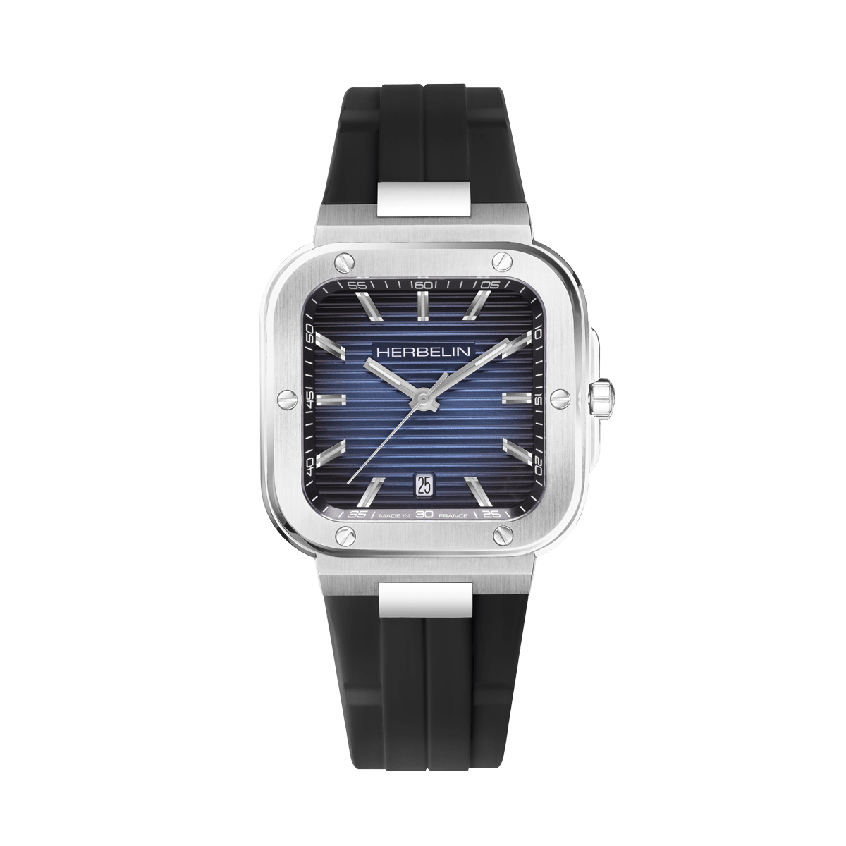 Montre HERBELIN Homme Cap Camarat en silicone 12246A15CA