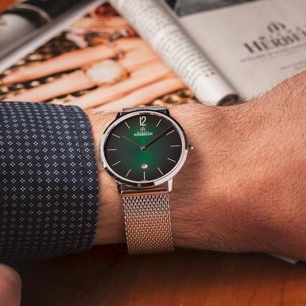 Montre HERBELIN Homme City en Acier Milanais 19515AP16B