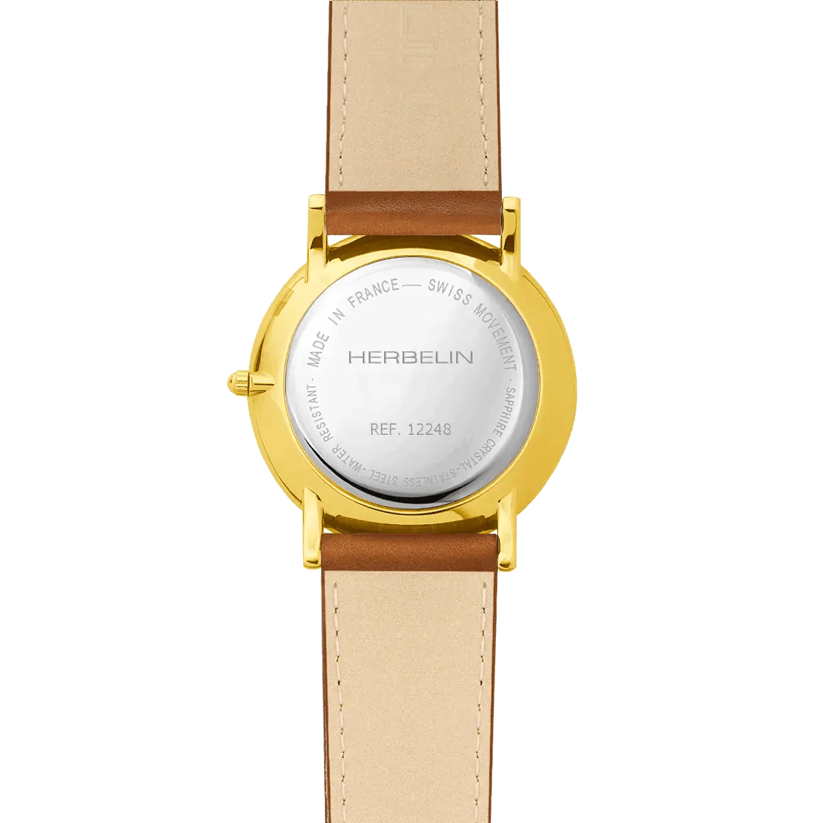 Montre HERBELIN Homme Classique en Cuir 12248P08MA