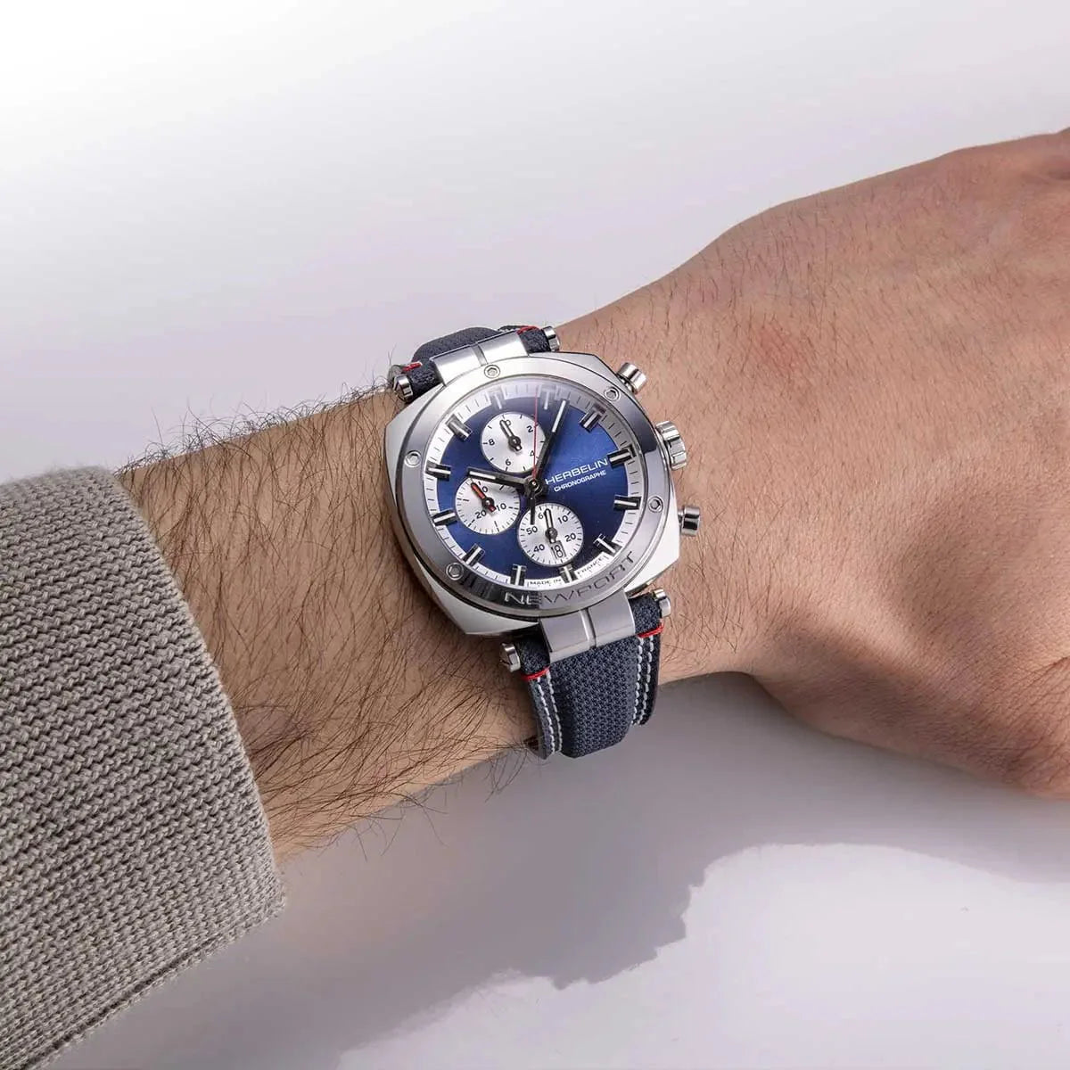 Montre HERBELIN Homme Newport Héritage Chronographe 35664AP25