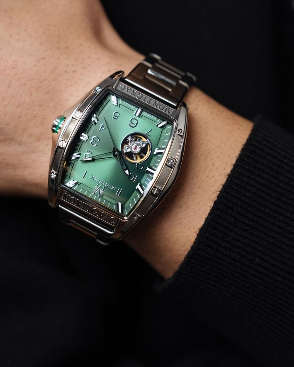 Montre MONTIGNAC Homme Automatique en Acier MOW1008