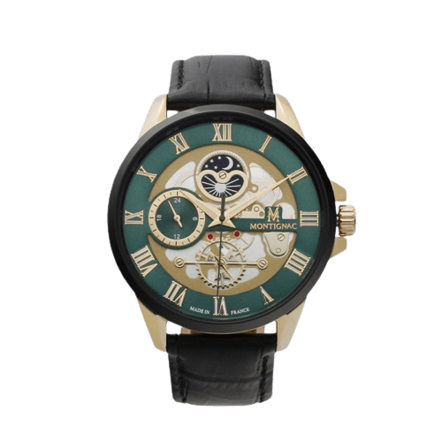 Montre MONTIGNAC Homme en Cuir MOW609